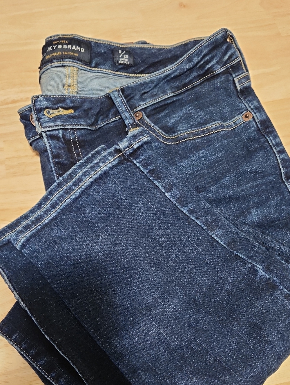 Lucky Brand Dark Indigo Skinny Jeans
